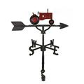 Montague Metal Products 32-Inch Weathervane with Red Tractor Ornament