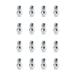 Extended Shaft Tapered Lug Nut (16 Pack) 10mm x 1.25mm Thread Pitch w/14mm Head Chrome for Yamaha GRIZZLY 700 4x4 2007-2019
