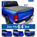 Tyger Auto T1 Soft Roll-up Truck Bed Tonneau Cover Compatible with 2009-2018 Dodge Ram 1500; 2010-2024 2500 3500; 2019-2023 Classic | 6 4 (76 ) Bed | TG-BC1D9014