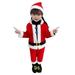 Youmylove Toddler Boys Girls Christmas Santa Warm Outwear Set Outfits Baby Clothes Child Dailywear