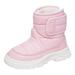 Snow Boot Children Baby Toddler Shoes Non Slip Rubber Sole Outdoor Toddler Walking Shoes Outfit