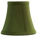 Urbanest Olive Green Silk Bell Chandelier Lamp Shade 3x5x4.5