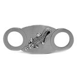 Cigar Cutters by Jim Alligator Cigar Cutter Stainless Steel in Gray | Wayfair CT-FSH11