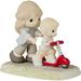 Precious Moments Figurines & Sculptures Porcelain/Ceramic in Brown/White | 7.28 H x 6.97 W x 7.17 D in | Wayfair 232034