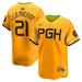 Men's Nike Roberto Clemente Gold Pittsburgh Pirates City Connect Limited Player Jersey