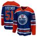 Men's Fanatics Branded Troy Stecher Royal Edmonton Oilers Home Premier Breakaway Player Jersey