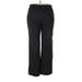 Woman Within Casual Pants - Mid/Reg Rise: Black Bottoms - Women's Size 22