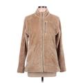 Calvin Klein Fleece Jacket: Tan Jackets & Outerwear - Women's Size Large