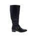 Tory Burch Boots: Black Print Shoes - Women's Size 8 - Almond Toe