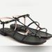 J. Crew Shoes | Never Worn J Crew Abbie Double T Strap Sandals Size 8.5 Black | Color: Black | Size: 8.5