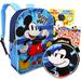 Disney Accessories | Brand New Disney Mickey Mouse Backpack Lunchbag Bundle 5 Pc Set | Color: Blue | Size: Onesize