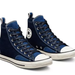Converse Shoes | Converse Unisex Ctas Workwear Sneakers Women's Size 9.5 Dark Blue Denim Nwt | Color: Blue/White | Size: 9.5