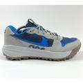 Nike Shoes | Nike Acg Lowcate Men 8 Xe Extra Wide Beige Blue Hiking Shoes Sneakers Dm8019-005 | Color: Blue/Brown | Size: 8
