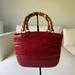 Gucci Bags | Gucci Red Bamboo Handbag | Color: Red | Size: Os
