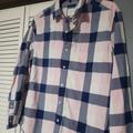 American Eagle Outfitters Shirts | American Eagle Mens Casual Button Up Xl | Color: Blue/Pink | Size: Xl