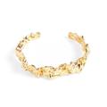 Anthropologie Jewelry | Amber Sceats 24k Gold Plated Emery Cuff Bracelet Gold | Color: Gold | Size: Os