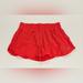 Nike Shorts | Nike One Women's Dri-Fit Ultra High Waisted 3" Brief Shorts Lt Fusionred Size Xl | Color: Red | Size: Xl