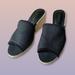 Ralph Lauren Shoes | Nwot Ralph Lauren Wedge | Color: Black/Cream | Size: 9