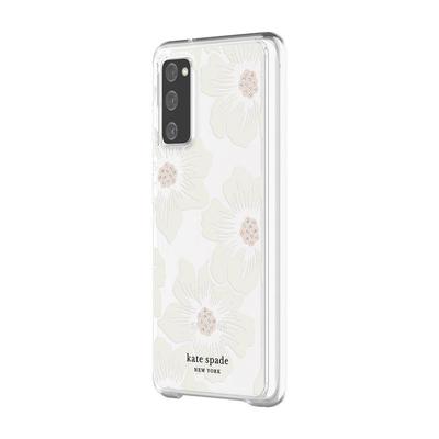 Kate Spade Cell Phones & Accessories | Kate Spade Samsung Galaxy S20 Fe 5g Hardshell Phone Case - Floral - Open Box | Color: White | Size: Os
