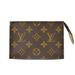 Louis Vuitton Bags | Louis Vuitton Monogram Poche Toilette 15 Cosmetic Pouch Bag | Color: Brown | Size: W 5.7 X H 3.7 X D 1.6 "