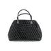 Marino Orlandi Leather Satchel: Black Solid Bags