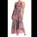 Free People Dresses | Nwt Free People Gabriela Halter Dress | Color: Purple/Red | Size: M