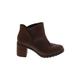 Clarks Ankle Boots: Brown Shoes - Women's Size 8 1/2