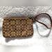 Coach Bags | Coach Tiny Wristlet Excellent Condition Pre-Owned. | Color: Brown | Size: Os