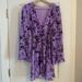 Free People Dresses | Free People Bell Sleeve Midi Dress | Color: Purple | Size: M