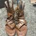 Jessica Simpson Shoes | Jessica Simpson Gladiator Sandals Size 8 | Color: Brown | Size: 8