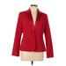 7th Avenue Design Studio New York & Company Blazer Jacket: Red Jackets & Outerwear - Women's Size 10