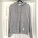 Converse Shirts | Converse Gray Heavyweight Zip Hoodie Size Small | Color: Gray/White | Size: S