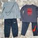 Nike Matching Sets | 2 Nike Sweatpants With Long Sleeve T-Shirts. | Color: Gray | Size: 3tb