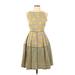 Antonio Marras Casual Dress - A-Line High Neck Sleeveless: Gray Dresses - Women's Size 42