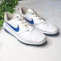 Nike Shoes | Nike Golf Shoes White And Blue Size 13 | Color: Blue/White | Size: 13