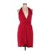 Max and Cleo Cocktail Dress - Wrap: Red Dresses - Women's Size 14