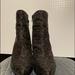 Nine West Shoes | Nine West Ankle Boots | Color: Black/Gray | Size: 9