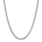 Giani Bernini Jewelry | Giani Bernini Rounded Wheat Link 18" Sterling Silver Chain Necklace | Color: Silver | Size: Os