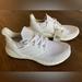 Adidas Shoes | Adidas Men’s Ultraboost 5.0 Dna All White Running Athletic Shoes Sneakers Size 8 | Color: White | Size: 8