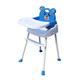 Baby Highchair 4 in 1 Adjustable Highchair Infant Highchair Infant High Feeding Seat High Chair for Babies Toddler High Chair Baby High Chairs Baby Feeding Seat with Tray and Safety Belt (Blue)