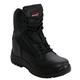 Mens Arma Black Lace Up/Zip Up Genuine Leather Military Combat Waterproof Safety Steel Toe Cap Boots UK Sizes 7-12 (UK 10, Black)