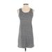 Splendid Casual Dress - Shift: Gray Chevron/Herringbone Dresses - Women's Size X-Small