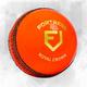 FORTRESS Royal Crown Cricket Balls – Premium Grade Hand Stitched Leather Cricket Ball [5.5oz, 5oz or 4.75oz] – 4 Colour Options (Orange, Men's (5.5oz) - Pack of 24)