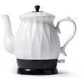 Kettles, Electric Kettle Cordless Water Teapot, Teapot-Retro 1.7L Jug, 1350W Water Fast for Tea, Coffee, Soup, Oatmeal-Removable Base, Automatic Power Off,Boil Dry Protection hopeful