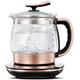 Kettles,2L Glass Electric Kettle,Cordless Teapottatic Eco Water Kettle with Adjustable Temperature Kettle with Strainer,Auto Shut-Off and Boil-Dry Protection,1200W hopeful