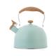 Stove Top Kettle Tea Kettle Stovetop Stainless Steel Whistling Kettle Classic Teapot Boiling Tea Kettle Whistling Tea Pot Whistling Stovetop Whistling Tea Kettle (Color : A, Size : 2.5L)