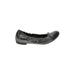 Attilio Giusti Leombruni Flats: Black Shoes - Women's Size 40 - Round Toe