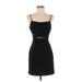 Honey and Rosie Cocktail Dress - Sheath: Black Print Dresses - New - Women's Size Small