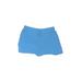 Under Armour Athletic Shorts: Blue Solid Activewear - Women's Size X-Large