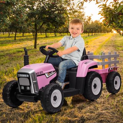 12V 35W Ride on Tractor with Trailer & Remote Control